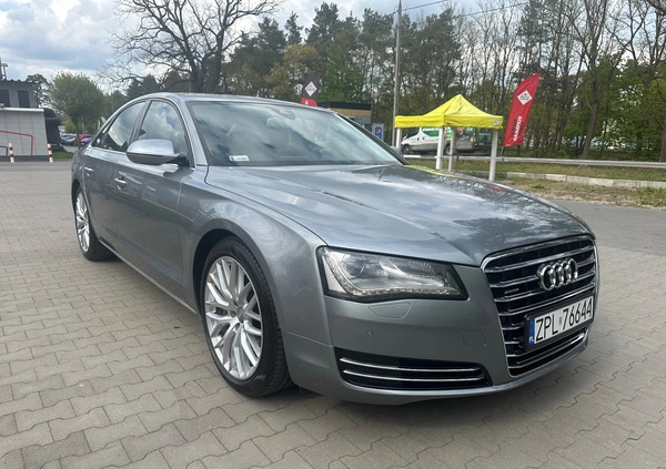 Audi A8 cena 79600 przebieg: 225300, rok produkcji 2012 z Kosów Lacki małe 254